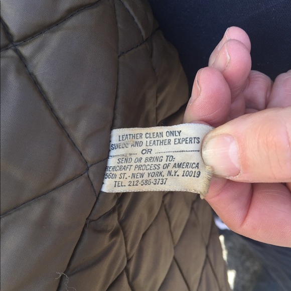 HP🇺🇸 60s Vintage Leathercraft bomber avatar moto - Picture 5 of 8